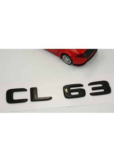 CL 63 Bagaj Parlak Siyah ABS 3M 3D Yazı Logo