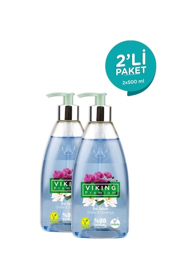 Viking Premium Orkide & Gardenya Sıvı Sabun 2 x 500 ML