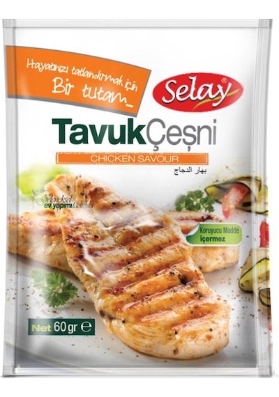 Selay Tavuk Çeşni 20 x 60 G