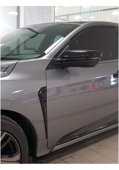 Honda Civic 2016-2020 Çamurluk Venti Fc5 Ve Fk7 Vent Piano Black