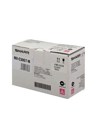 Sharp Mx-C30Gtm Kırmızı Toner Mx-C250/Mx-C300W