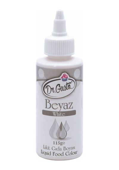 Dr Gusto Likit Gıda Boyası Beyaz 115 Gr