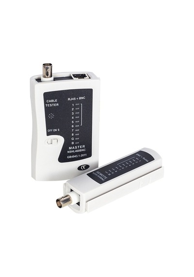 Powermaster Rj45 Rj11 Bnc Kablo Ethernet Telefon İnternet Kablosu Test Cihazı Ölçüm Aleti