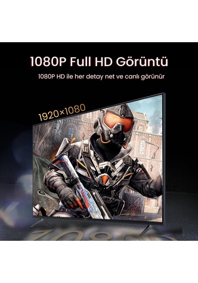 Lexroo 1080p Full Hd 60hz Hdmı Extender 60 Metre Cat5e/6 Klavye Mouse Hdmı Menzil Genişletici
