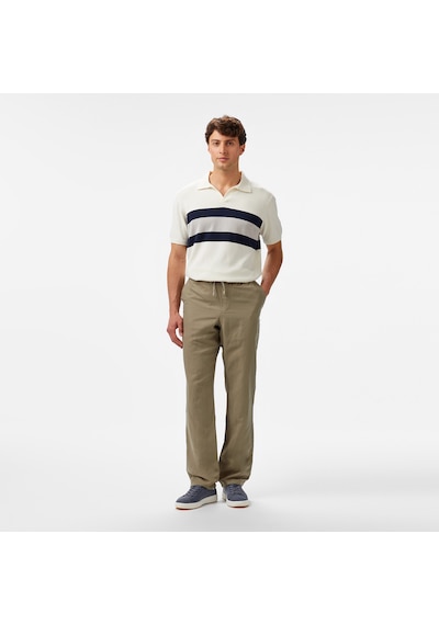 Nautica Erkek Yeşil Classic Fit Pantolon Düz P45600t Yeşil
