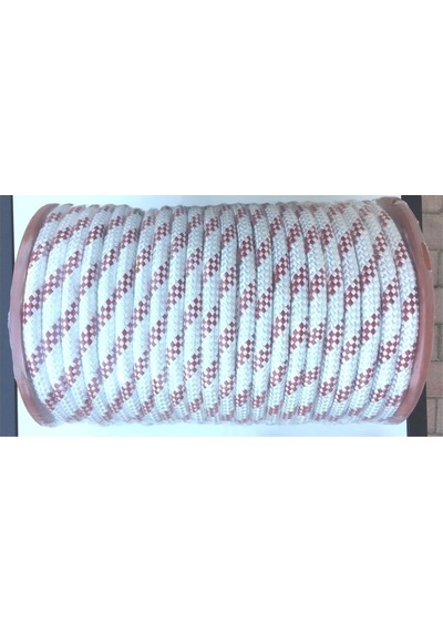 Molhalat 6 MM İskota Halat 100 Metre Parlak Örgülü Polyester Halat