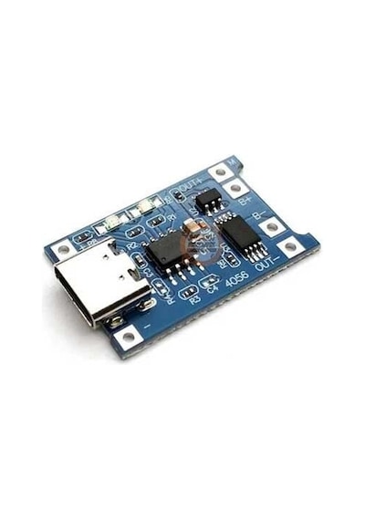 Tp4056 Type-c Usb 5v 1a 18650 Lityum Pil Şarj Modülü