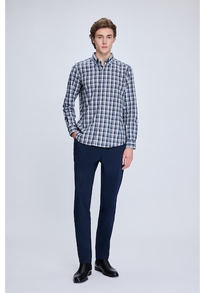 Hatemoğlu Lacivert Dinamik Fit Desenli Yandan Cepli Casual Jogger Pantolon 29262024a002 436 1964053 Lacivert