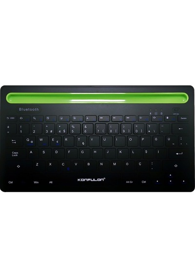 Konfulon V4 Bluetooth 5.0 Standlı Türkçe Q Klavye
