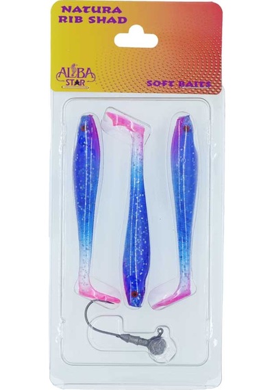 Albastar Natura Rib Shad Sahte Balığı 11 90mm