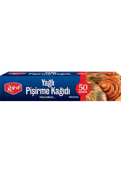 Roll-Up Yağlı Pişirme Kağıdı 50 M