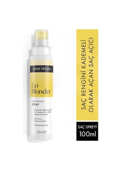 John Frıeda Sheer Blonde Go Blonder Sarı Saçlara Özel Renk Açıcı Sprey