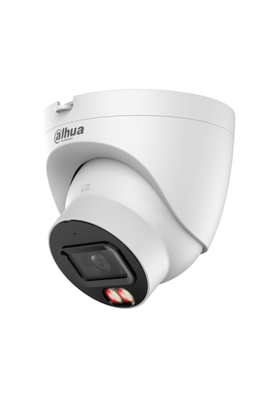 Dahua Ipc-hdw21249t-s-ıl 12mpix, 2,8mm Lens,sd Kart, Smart Dual Light, H265+, 30mt Gece Görüşü, Ip67, Poe Dome Ip K