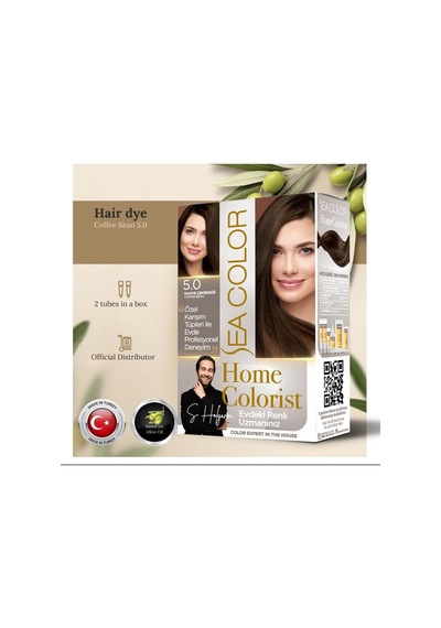 Home Colorist Set Saç Boyası 5.0 Kahve Çekirdeği Coffee Bean