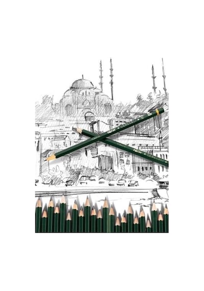 Fatih Dereceli Kalem Seti Karakalem Seti Hb B 2b 3b 4b 5b 6b 13'lü Set Sınav Silgisi Ve Hamur Silgi Kalemtraş