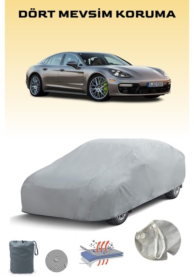 Porsche Panamera Turbo S E-hybrid 2017 - 2021 Araba Brandası Oto Branda Gri