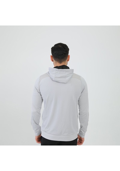 Joma Gri Erkek Günlük Sweatshirt Kapşonlu Full Zip Poly.crush M 4 001