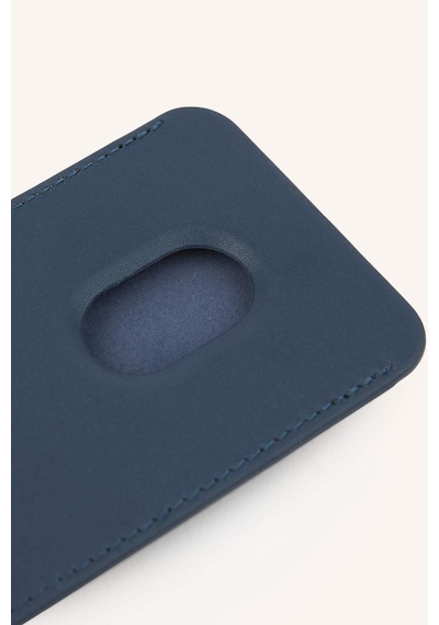 Defacto Magsafe Unisex Suni Deri Lacivert Kartlık I6568axnsnv2 Lacivert-nv2