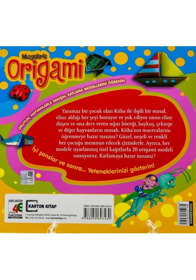 Hikayelerle Origami Kağıt Katlama Sanatı  Macera