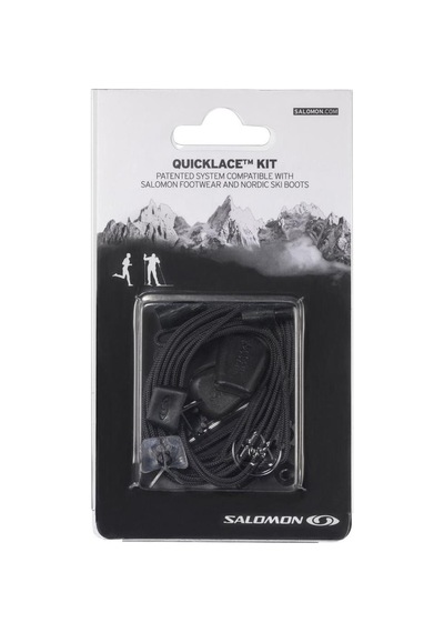 Salomon Unisex Bağcık Quiklace Kit-21282 Siyah