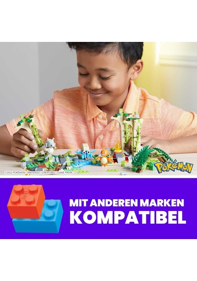 Mega Bloks Pokémon Orman Harabeleri Yapı Seti Ile Diğer Dünyalara