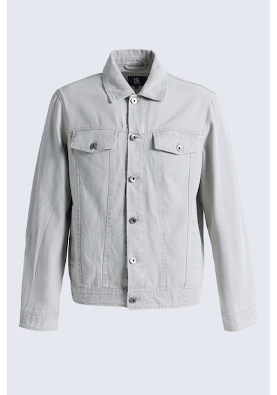 Hatemoğlu Taş Slim Fit Bebe Yaka Kot Ceket