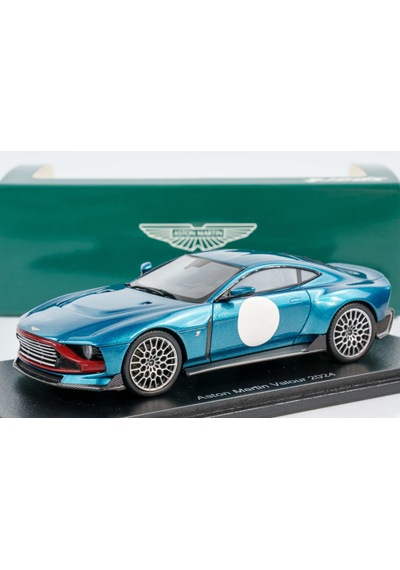 Spark 1:43 Aston Martin Valour 2024 Tayos Turquoise S7844 Model Araba