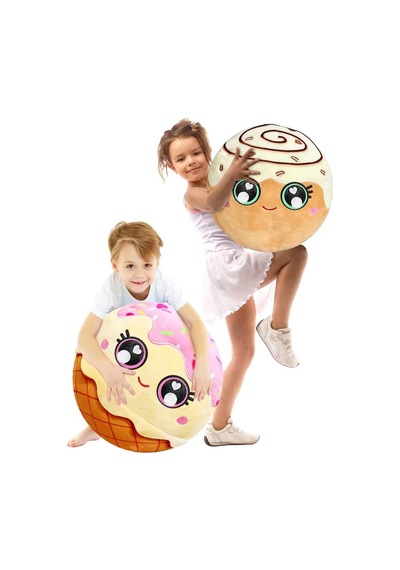 Dev Boyutunda Kocaman Sarılma: Şişme Peluş Cinnamon Roll