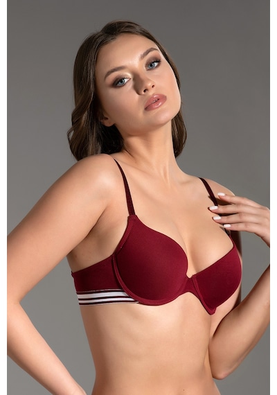 Newbra Penye Push-up Sütyen - Bordo
