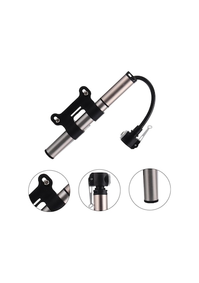 Forte Gt Bisiklet Pompası 120 Psi Gümüş Xbyc 9019