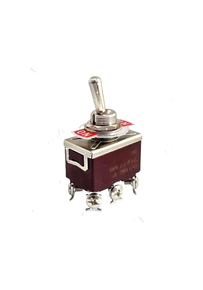 Ic-158a Toggle Switch Off-mom 15a 6p Ø12mm Kn3c-212