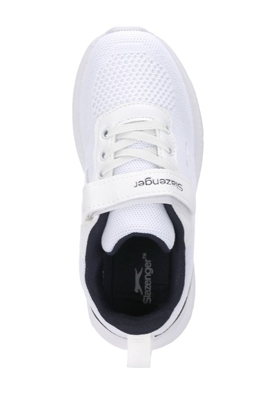 Slazenger Flarex Unisex Çocuk Cırt Cırtlı Beyaz / Lacivert Günlük Spor Ayakkabısı