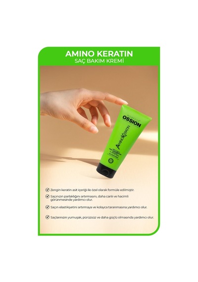 Saç Bakim Kremi & Ossion Amino Keratin 300ml