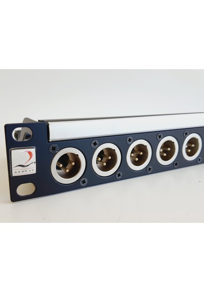 Argosy 16 Port Erkek Xlr Patchbay Panel DP-00-0016
