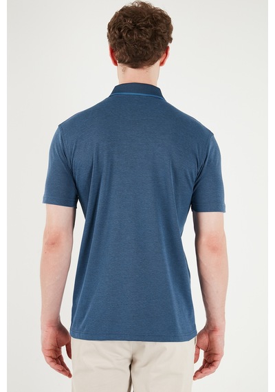 Buratti Pamuklu Regular Fit Göğüs Cepli Düğmeli Polo T Shirt Erkek Polo T Shirt 4565001 İndigo Buratti Pamuklu Regular Fit Göğüs Cepli Düğmeli Polo T Shirt Erkek Polo T Shirt 4565001 İndigo