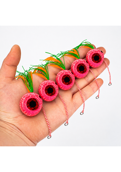 Melek Gözü Kurşun Yeni Nesil Kancalı 120 Gr Pembe Glow