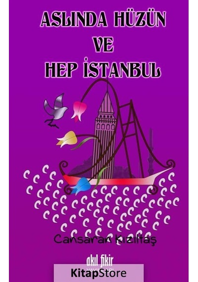 Aslından Hüzün ve Hep İstanbul - Cansaran Kızıltaş - Akıl Fikir Yayınları
