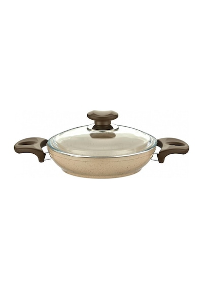 Gülsan Safran Granit Tava Seti Sahan Set 18 - 20 - 22 CM 6 Parça