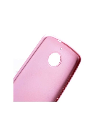 Lenovo Moto E4 Kılıf Zore Premier Silikon Kapak Rose Gold