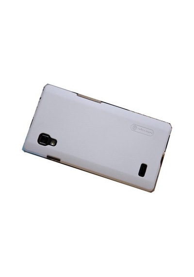 Nillkin Optimus L9 İle Uyumlu Sert Kauçuk Kılıf Beyaz