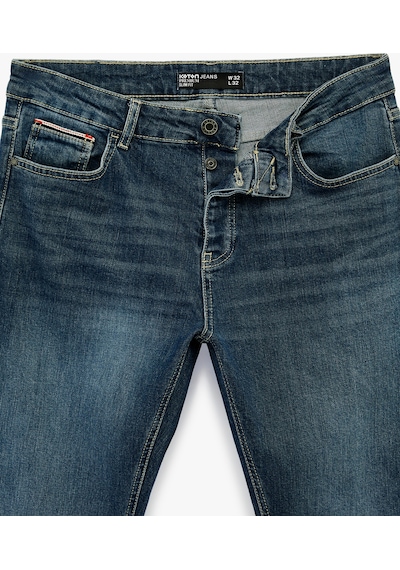 Koton Normal Bel Cepli Pamuklu Slim Fit Jean Pantolon - Brad Jean İndigo Stone 6sam40244nd İndigo - Taş Koton Normal Bel Cepli Pamuklu Slim Fit Jean Pantolon - Brad Jean İndigo Stone 6sam40244nd İndigo - Taş