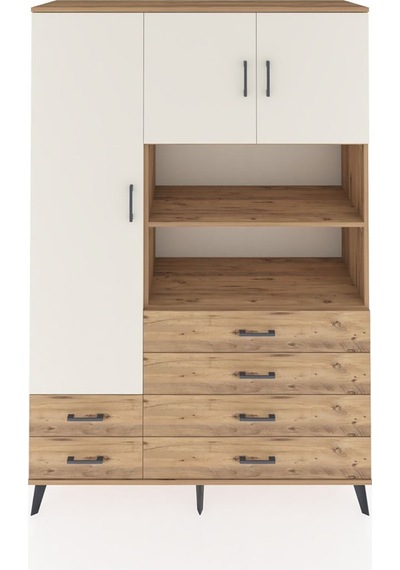 Hyperion Dolap 8 Raflı 6 Çekmeceli 3 Kapaklı 132x44x195 Çam-aytaşı/çam Aytası/atlas Çam - Atlas Çam Hyperion Dolap 8 Raflı 6 Çekmeceli 3 Kapaklı 132x44x195 Çam-aytaşı/çam Aytası/atlas Çam - Atlas Çam