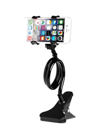 Akrobat Telefon Tutucu Siyah Oynar Başlıklı Portatif Çok Amaçlı Telefon Tutacağı Çok Renkli
