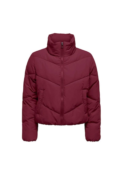 Only 15308639 Onlmaggı Cabernet Puffer Kadın Kıslık Mont Bordo