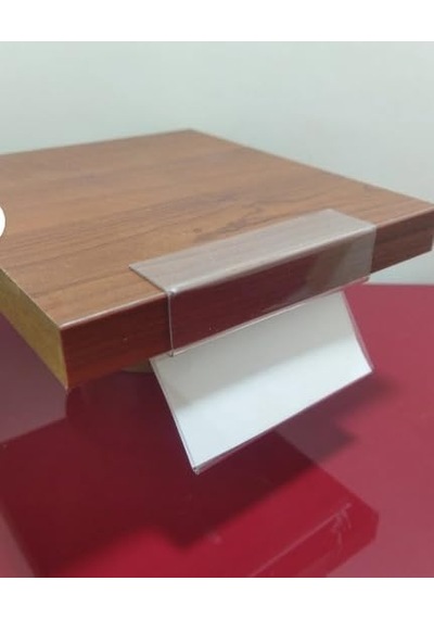 Rafa Önden Geçme Eğik Etiketlik Oe48 4x8 Cm - 60 Adet Çok Renkli