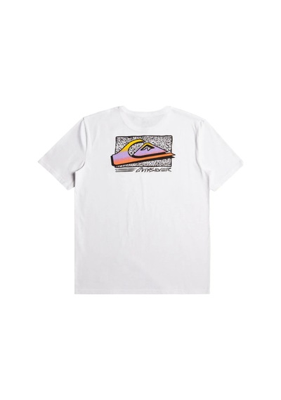 Quiksilver Quıksılver Retro Fade Ss Yth Wbb0 Beyaz
