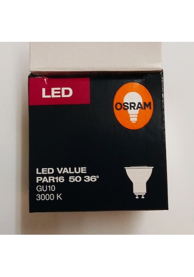 Osram 4.5 W Gu10 Led Ampul 3000 K Sarı Işık 10 Lu Paket
