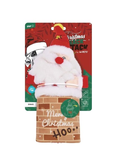 M-pets Christmas Snack Attack Xmas Köpek Oyuncağı