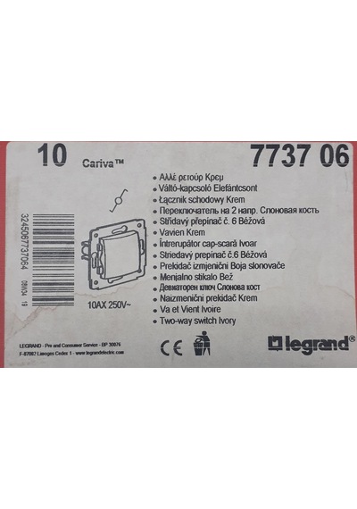 Legrand Cariva 773706 Krem Vavien - Mekanizma