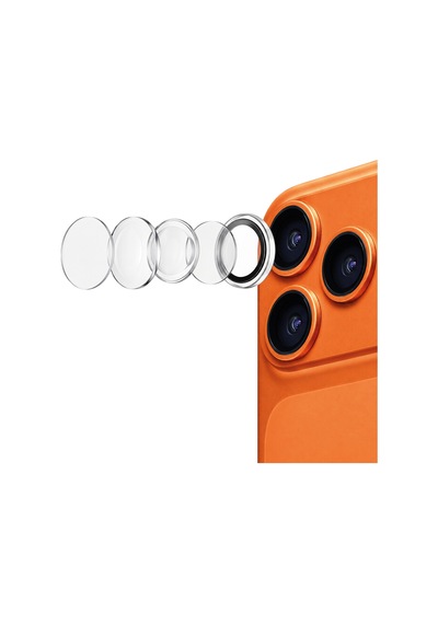Buff İphone 17 Pro / 17 Pro Max Air Fit Şeffaf Kamera Lens Koruyucu